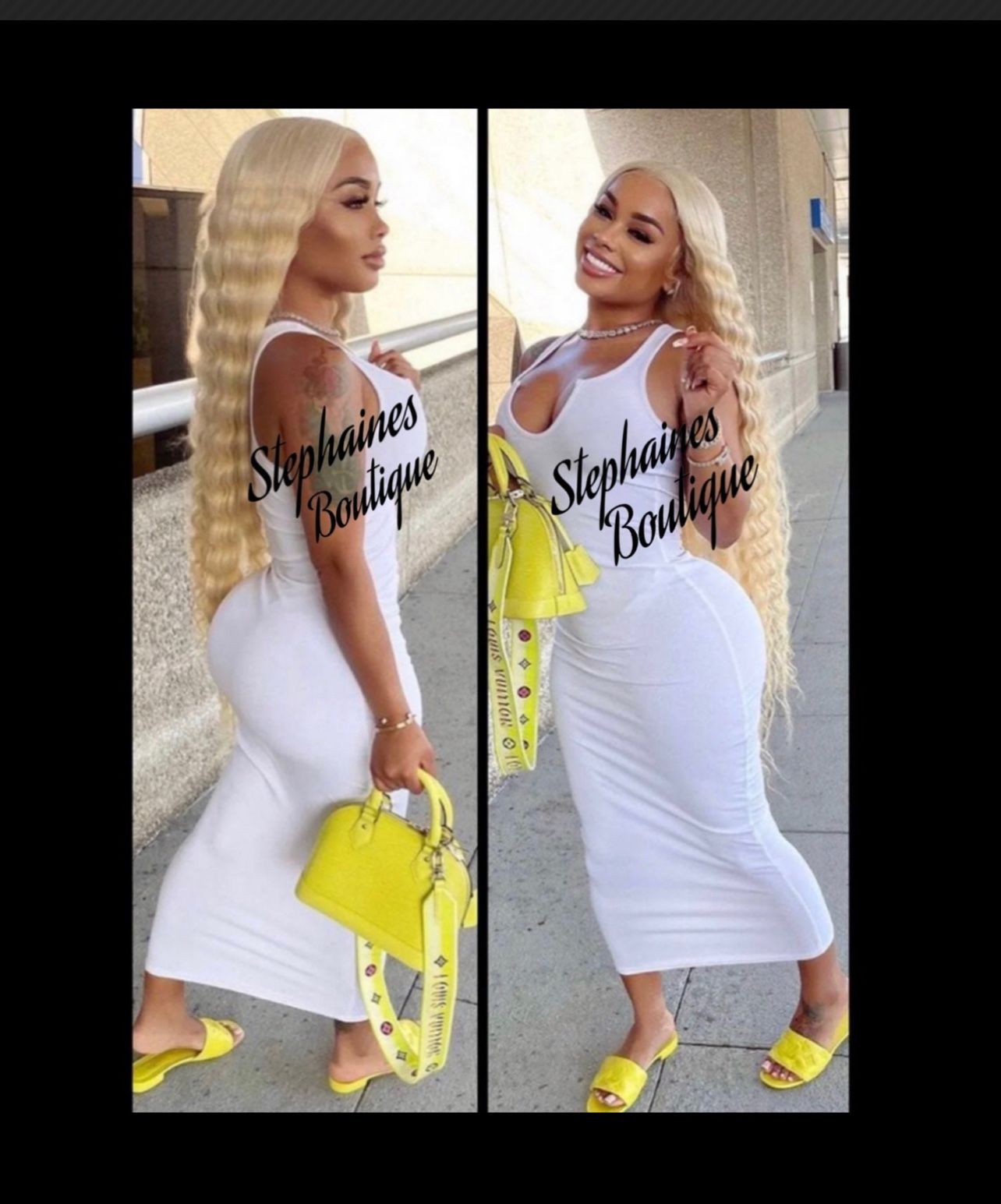 Human Hair Blended Lace Front Wig