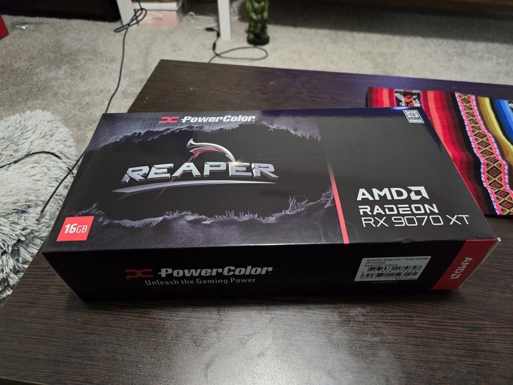 9070 XT PowerColor Reaper AMD Radeon 16GB GDDR6
