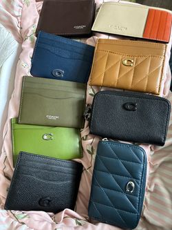 Coach Card Cases and Wallets
