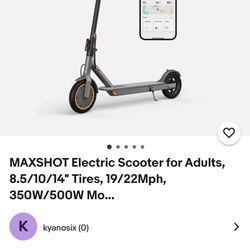 Maxshot Electric Scooter 
