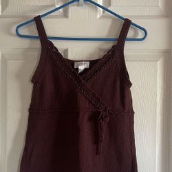 Ann Taylor Loft Brown Top Size Small