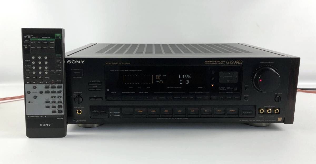 Sony STR-GX909ES FM/AM Receiver Stereo 