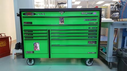 Snap on extreme green Master Series toolbox