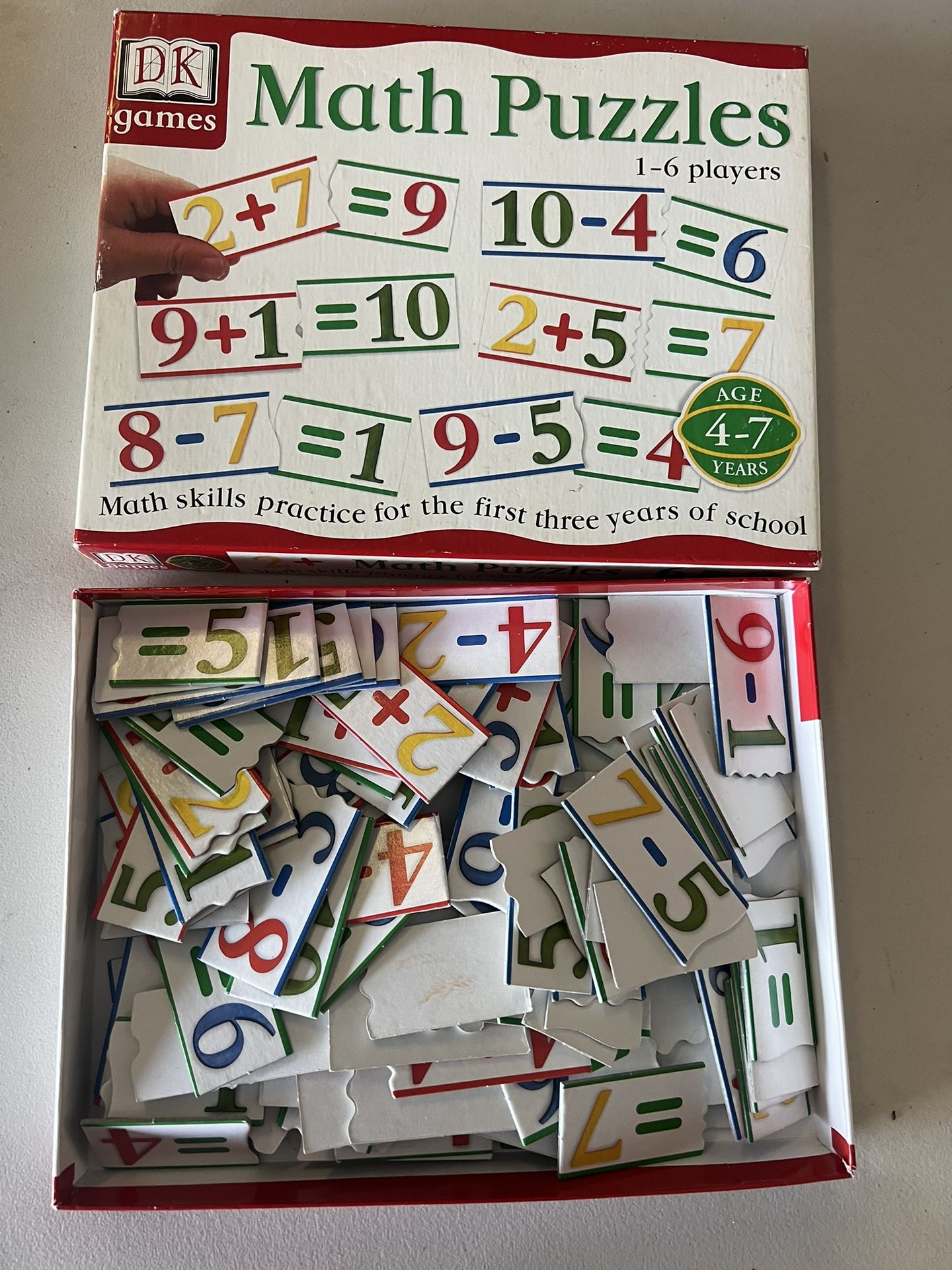 DK Math Puzzles – Ages 4-7