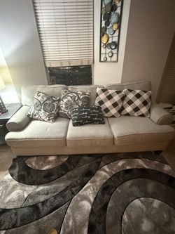 Couch and love seat