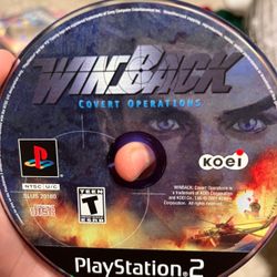 Winback Covert Operations For PlayStation 2