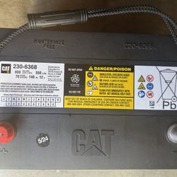 NEW CAT BATTERY GROUP 65–850 cca 
