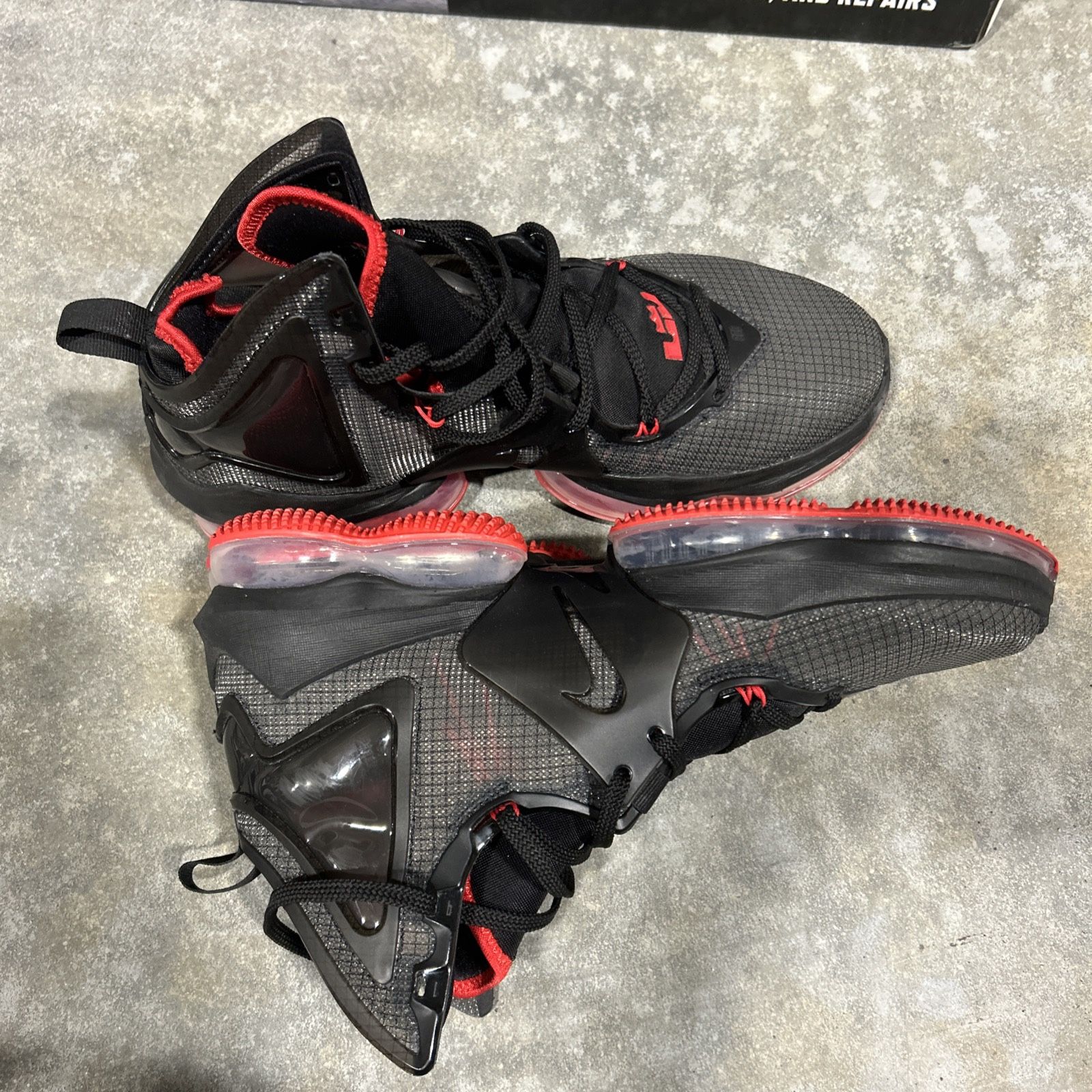 Men’s Nike LeBron 19 Red And Black