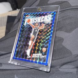 Dylan Harper Topps finest blue geometric /75