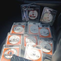 Assortment of diamond blades
