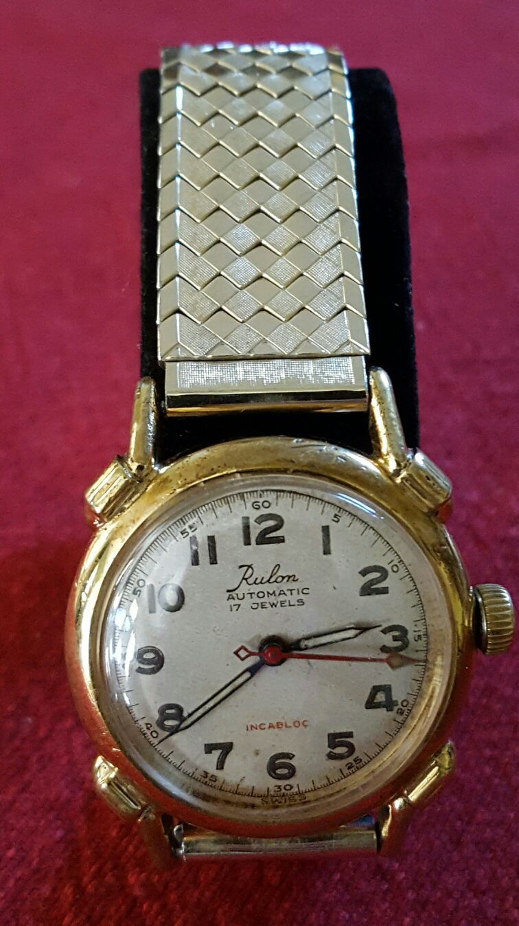 Vintage Rulon automatic swiss watch.