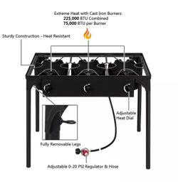 Heavy Duty Outdoor Burner Stove
