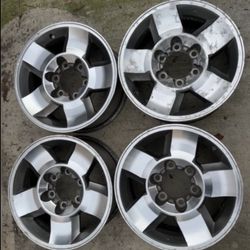 4 — 16x7 6x5.5 6x139.7 Stock Fj Cruiser Tacoma Tundra 4Runner Yukon Tahoe Wheels Rims !!!!!!!!!