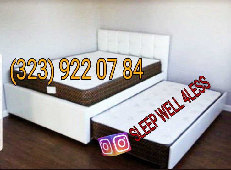 NEW FULL OVER TWIN BED