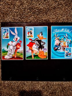 Looney Tunes Collectable Stamps.