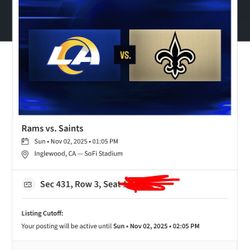 Los Ángeles Rams Tickets 