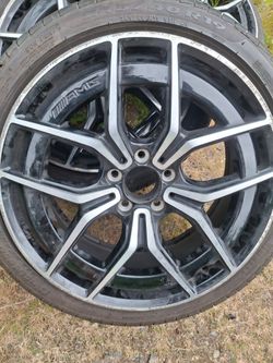AMG Mercedes set of 4 rims! Deal!