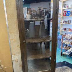 Wood Curio Cabinet