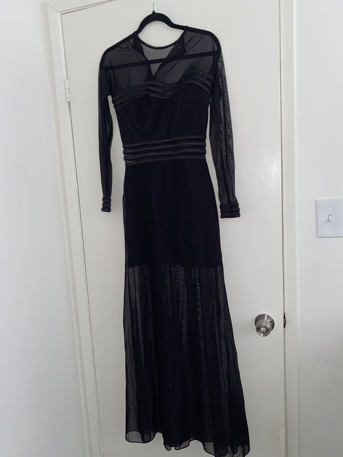 Tadashi Black Dress. Zipper On Back - coffeafoods.com