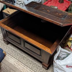 Coffee Table w/ Storage Cubby