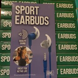 Gems Sport Earbuds Wired