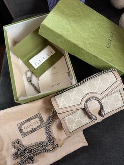 Gucci Beige Monogram Dionysus Mini