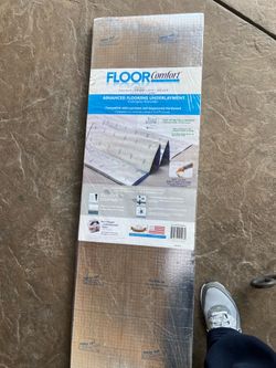 Floor underlayment pad