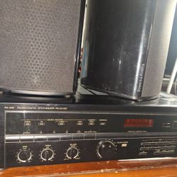 JVC Synthesizer Receiver/Bowers And Wilkins speakers