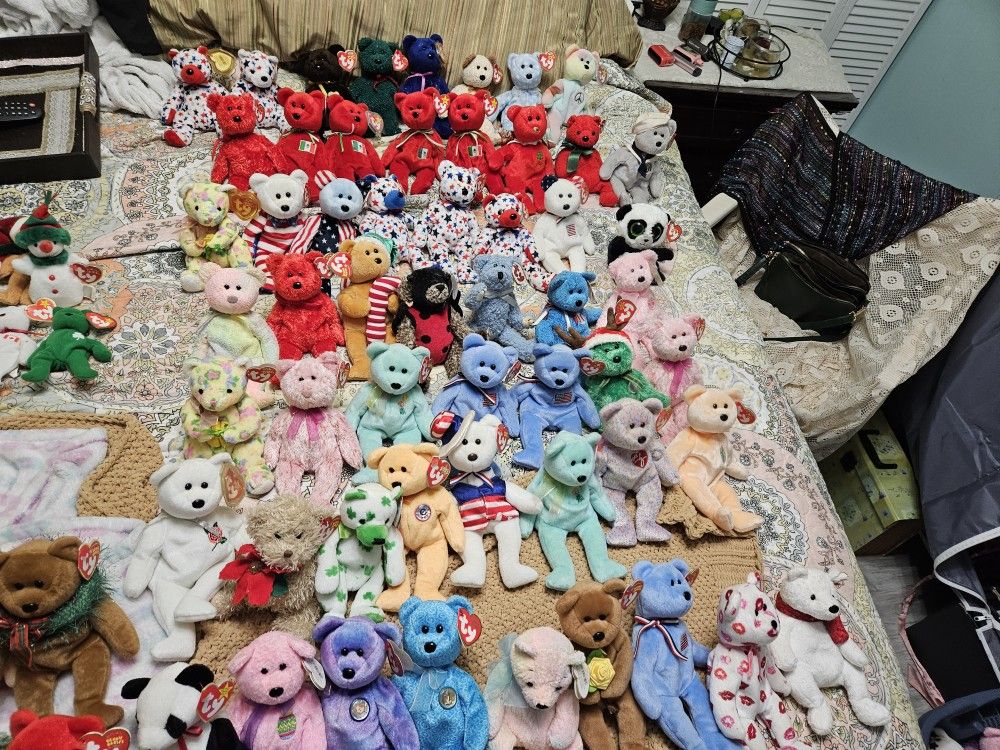 Vintage Assortment Rare Beanie Babies