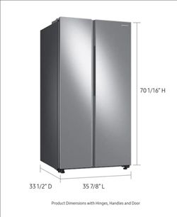 Samsung Bespoke Al Side-by-Side In-Door Ice Maker 28 cu.ft. Fridge refrigerator