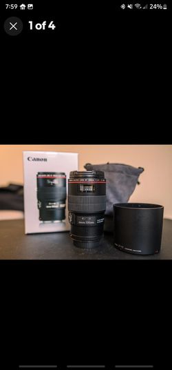 CANON EF 100 MM MACRO LENS. F2/8. IS