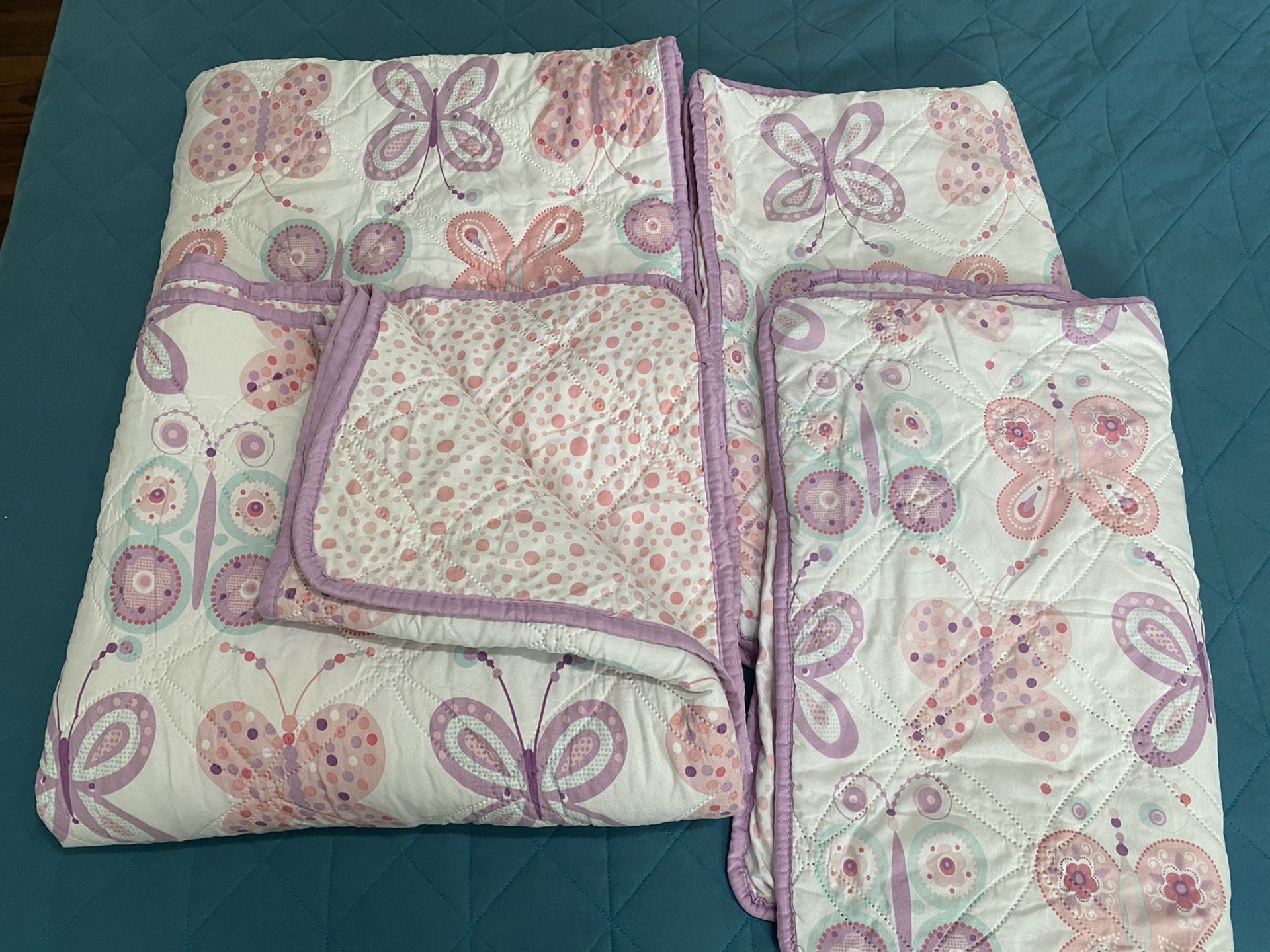 Girls full size bedding set