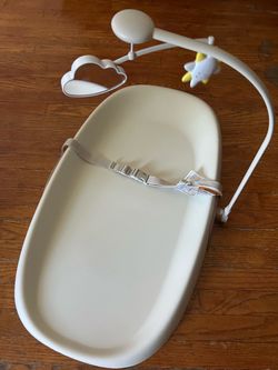 Baby Bouncer Seat with Toy Mobile