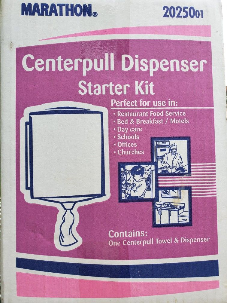 Center Pull Towel Dispenser
