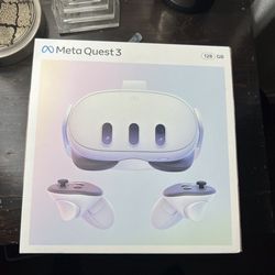 Meta Quest 3 128GB VR Headset - White Brand New 