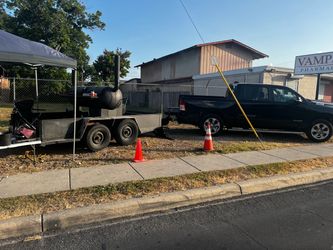 BBQ smoker 16ft.