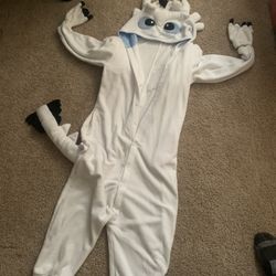 White night fury Adult Costume 