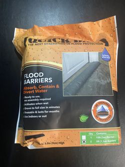Quick Dam Flood Barrier 5 ft x 3.5 in