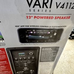 Speaker system bass VARI V4112 12 inch powered speaker.