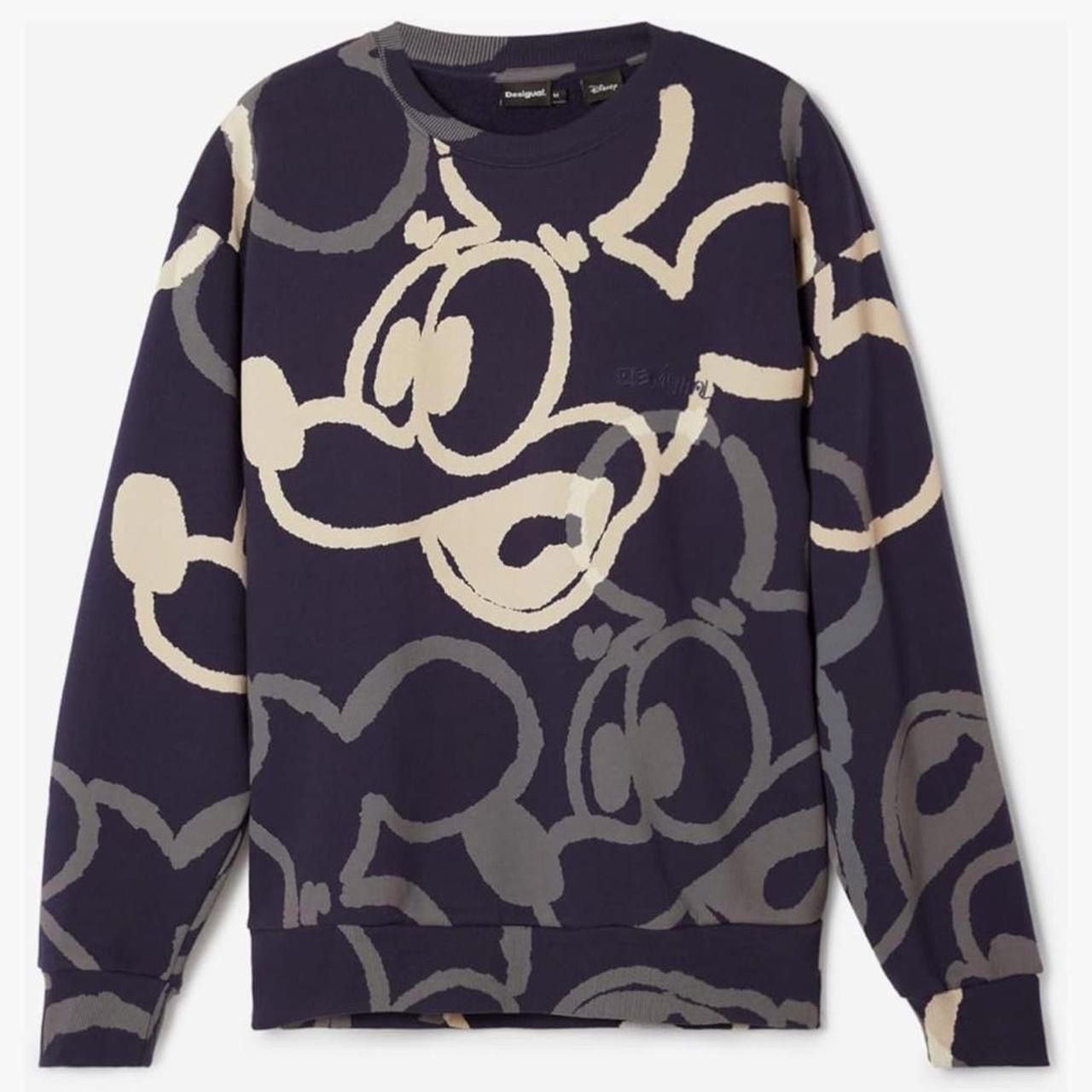 Desigual Disney Mickey Mouse Graphic Printed Sweatshirt
