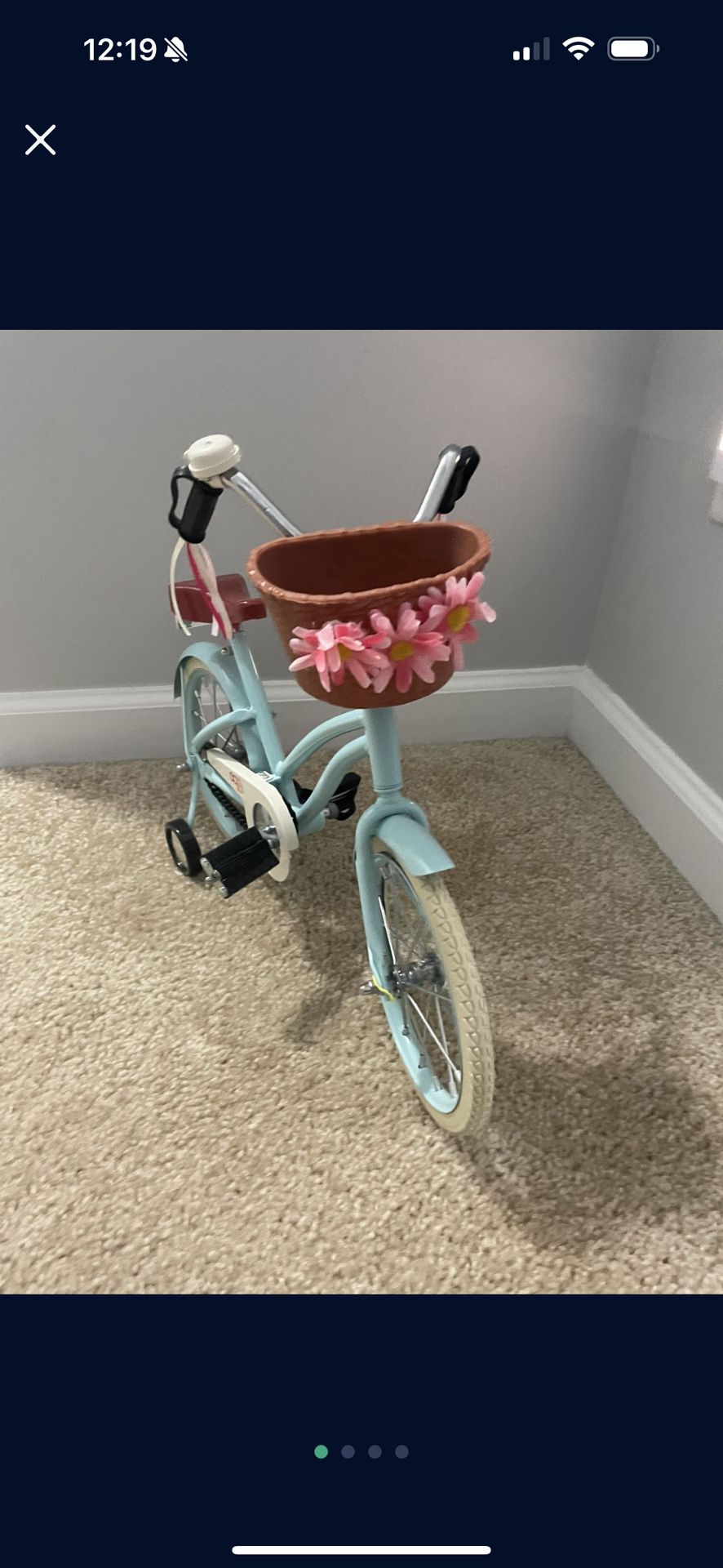 American Girl/Our Generation Bike For 18” Doll
