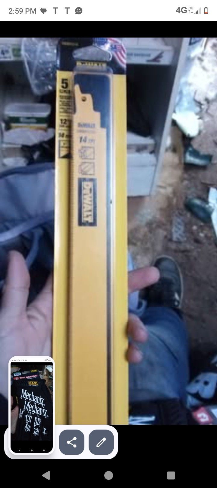 [MUST GO] DEWALT RECIPROCATING Sawsaw Blades 
