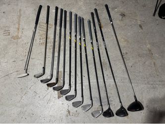 TaylorMade RocketBladez Iron Set + Callaway Big Bertha Driver + Ping Putter Full Golf Set