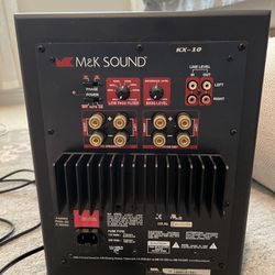 M&K Sound KX-10 Subwoofer 