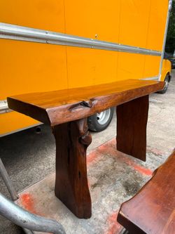 Live edge tables set