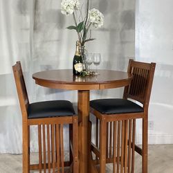 BAR Height 3 -Piece Dining Set Bistro 