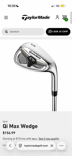 TaylorMade Qi Max wedge 54 degree