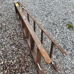 Wooden 6 Foot A-Frame Ladder