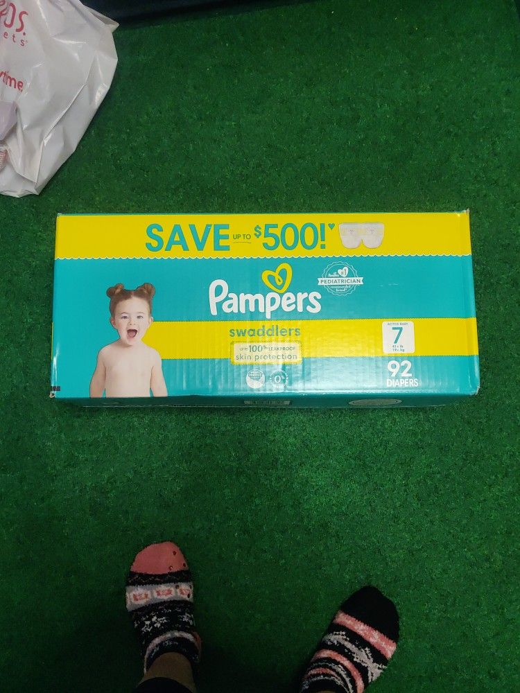 Pampers Swaddler Size 7