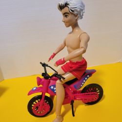 Disney Doll  rare Doll With White Hair 